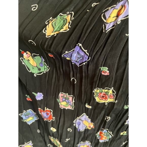 Vintage Looking Flowy Maxi Dress Size Small/Medium - Picture 6 of 9